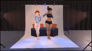 Korra and Gwen’s Photoshoot